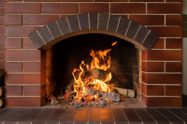 Brick Fireplace Installation in Lorain