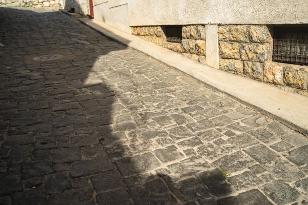Stone Sidewalk Repair in Lorain
