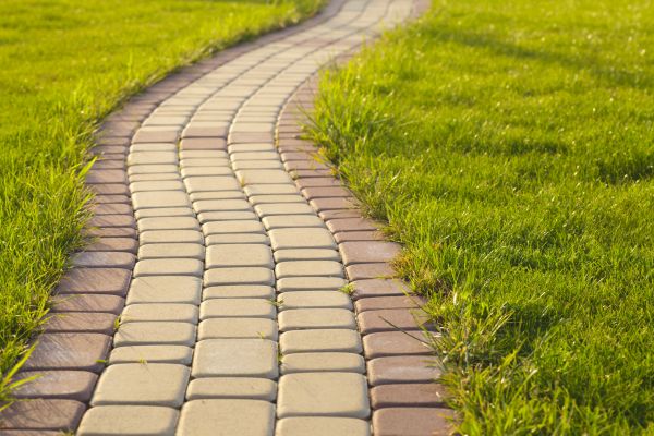 Sidewalk Brick Repair in Lorain